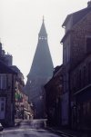 The church spire at Domfort
